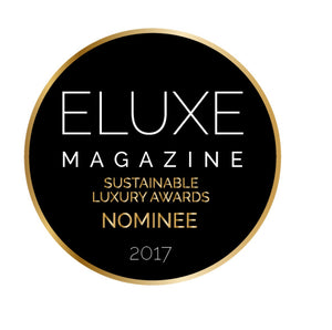 We've been Nominated! Eluxe Magazine Sustainable Luxury Awards 2017