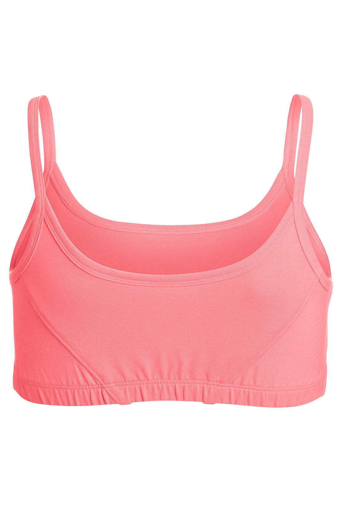 HWRETIE Women's Bra Underwear Breathable Sleep Yoga Cotton Bra Beauty Back  Bra Pink 12(XXL)