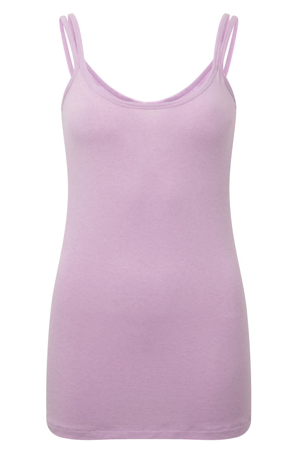 Stunning merino wool yoga vest top, in pretty pink, provides a superior sports lux feel. Natural and sustainable, Merino Wool's thermo regulatory properties keep you cool when it’s hot, and warm when it’s cool. Blended with cooling ECO friendly Lenzing TENCEL gives a softer hand feel.