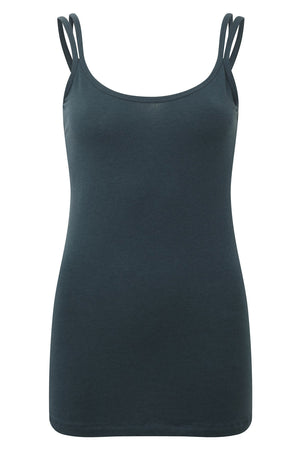 Stunning merino wool yoga vest top, in Teal Azure, provides a superior sports lux feel. Natural and sustainable, Merino Wool's thermo regulatory properties keep you cool when it’s hot, and warm when it’s cool. Blended with cooling ECO friendly Lenzing TENCE gives a softer hand feel.